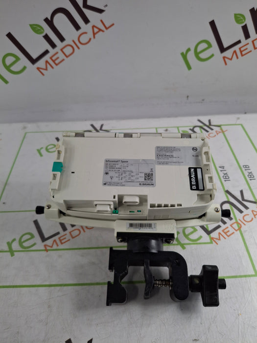B. Braun Infusomat Space w/Pole Clamp Infusion Pump