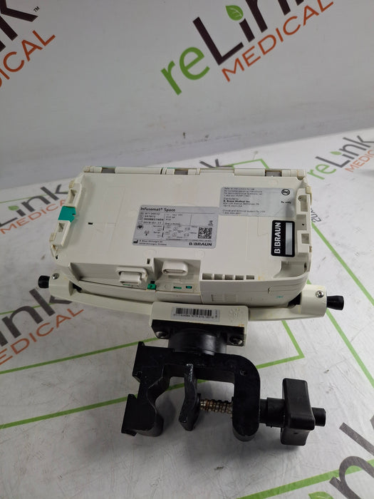 B. Braun Infusomat Space w/Pole Clamp Infusion Pump