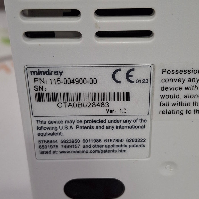 Mindray MPM w/Masimo Module for DPM6/7