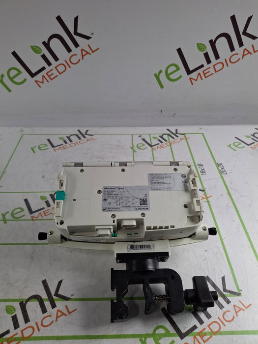 B. Braun Infusomat Space w/Pole Clamp Infusion Pump