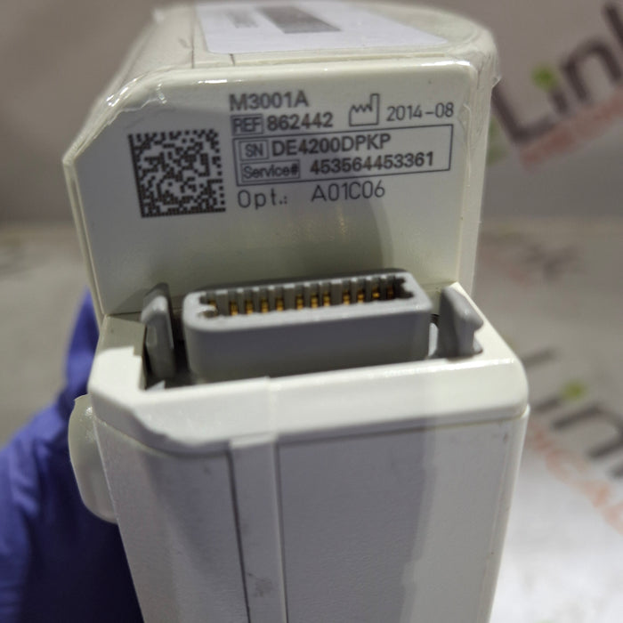 Philips M3001A-A01C06 Fast SpO2, NIBP, ECG, Temp, IBP MMS Module
