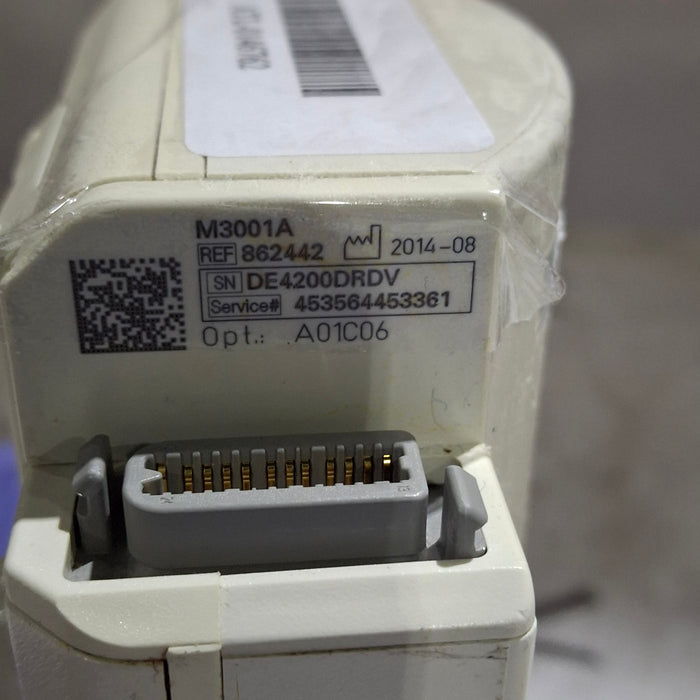 Philips M3001A-A01C06 Fast SpO2, NIBP, ECG, Temp, IBP MMS Module