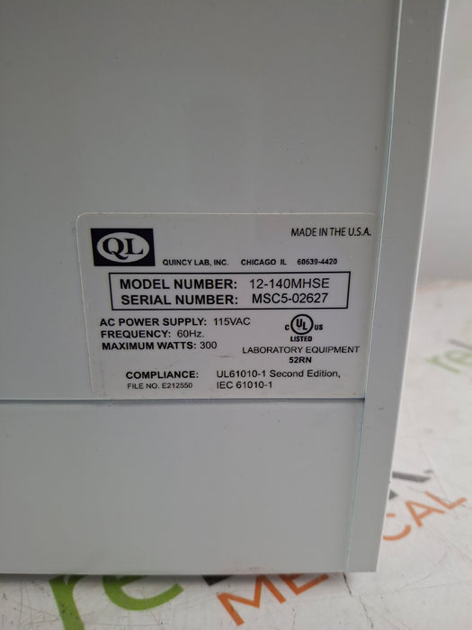 Quincy Labs Medline 12-140MHSE Intelligent Warmer
