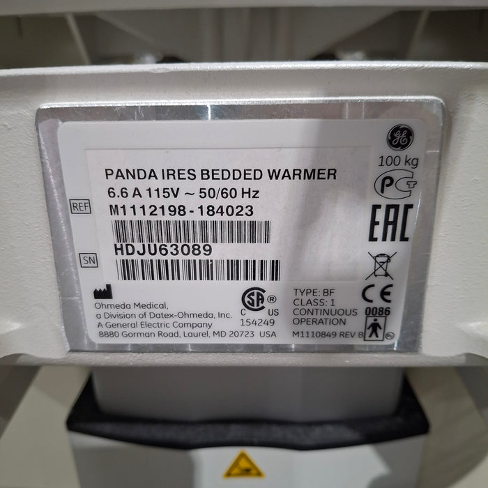 GE Healthcare Panda IRES Infant Warmer