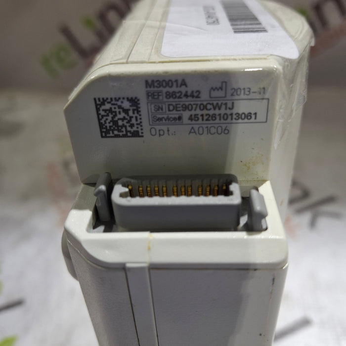 Philips M3001A-A01C06 Fast SpO2, NIBP, ECG, Temp, IBP MMS Module