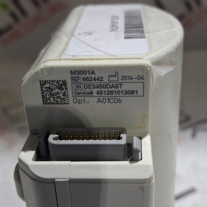 Philips M3001A-A01C06 Fast SpO2, NIBP, ECG, Temp, IBP MMS Module