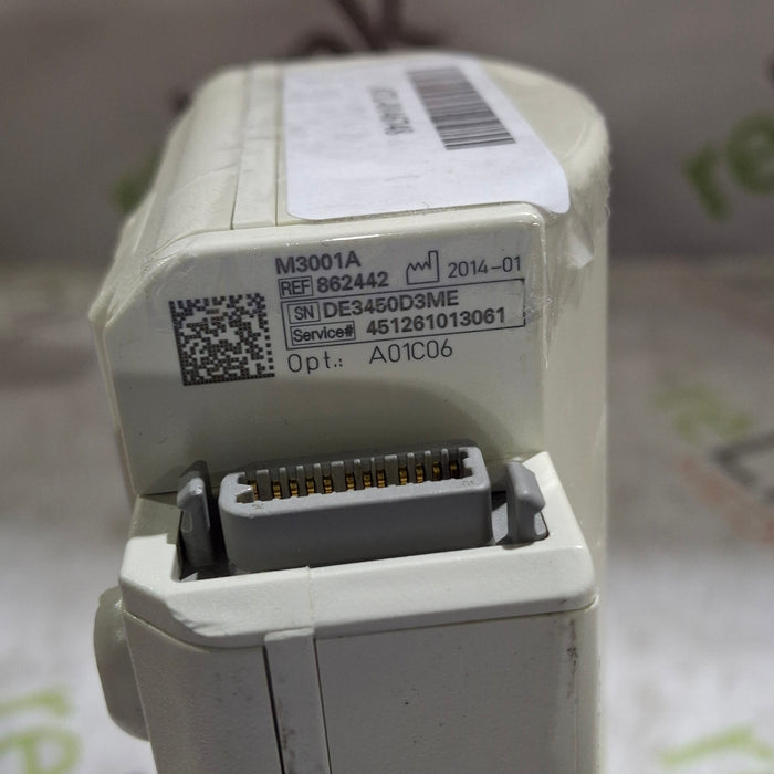 Philips M3001A-A01C06 Fast SpO2, NIBP, ECG, Temp, IBP MMS Module