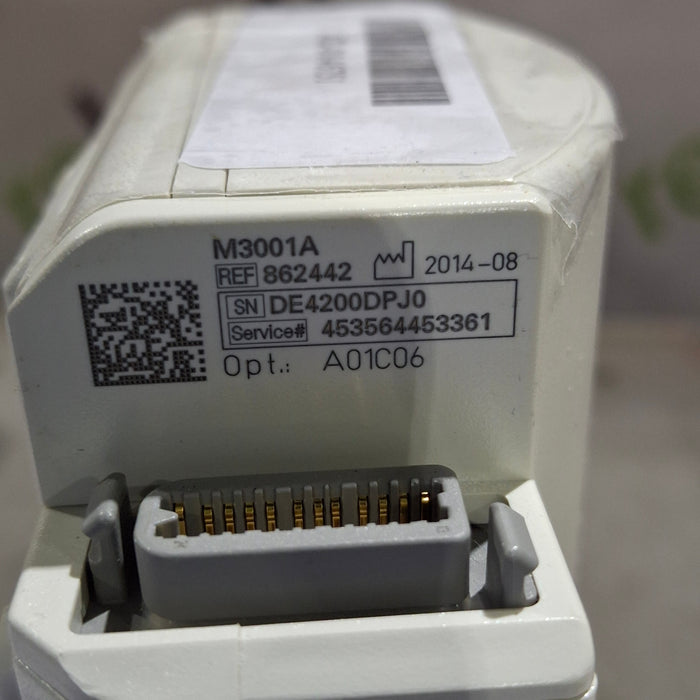 Philips M3001A-A01C06 Fast SpO2, NIBP, ECG, Temp, IBP MMS Module