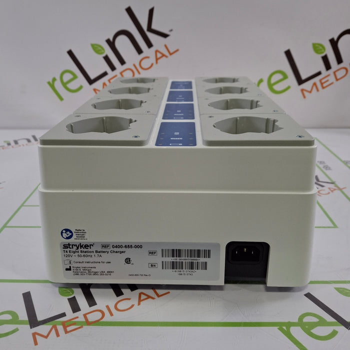 Stryker 400-655 T4 Eight Station Battery Charger