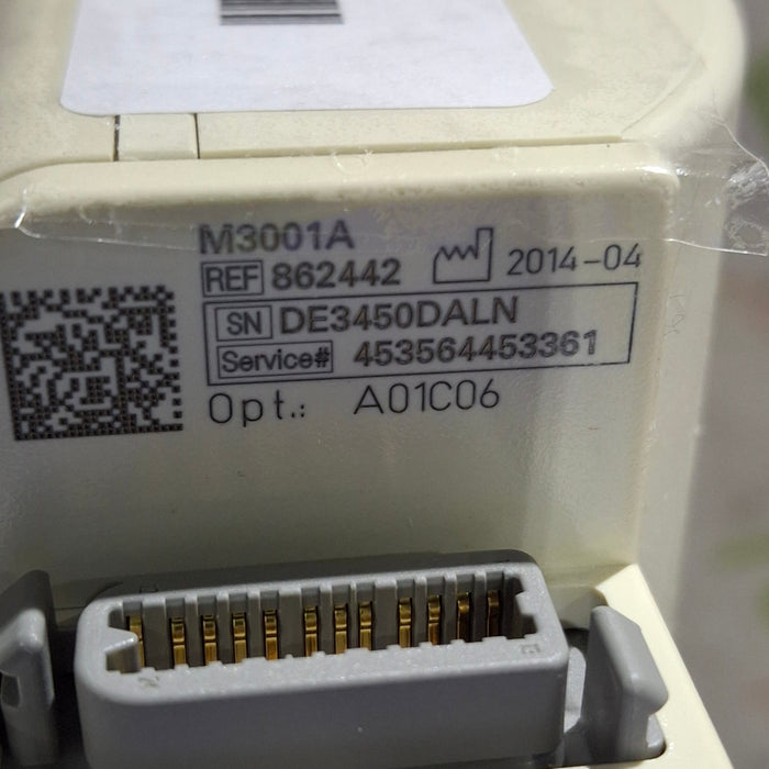 Philips M3001A-A01C06 Fast SpO2, NIBP, ECG, Temp, IBP MMS Module