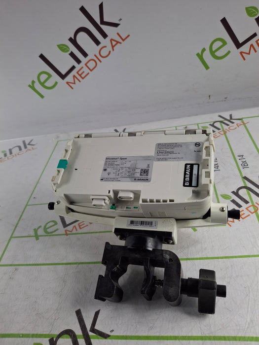 B. Braun Infusomat Space w/Pole Clamp & AC Adapter Infusion Pump