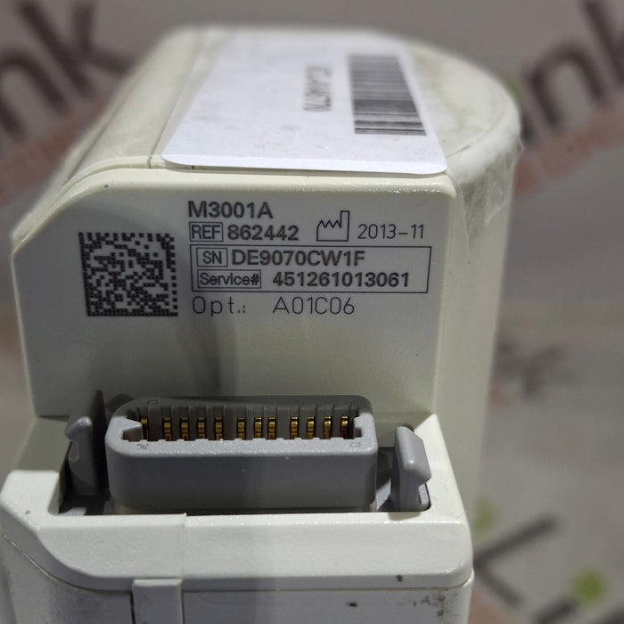 Philips M3001A-A01C06 Fast SpO2, NIBP, ECG, Temp, IBP MMS Module