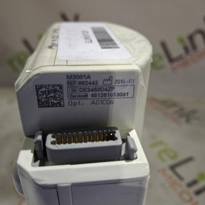 Philips M3001A-A01C06 Fast SpO2, NIBP, ECG, Temp, IBP MMS Module