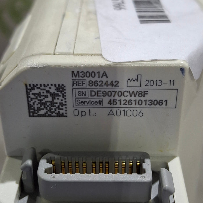 Philips M3001A-A01C06 Fast SpO2, NIBP, ECG, Temp, IBP MMS Module