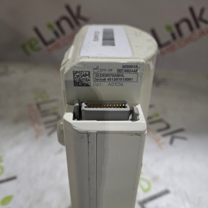 Philips M3001A-A01C06 Fast SpO2, NIBP, ECG, Temp, IBP MMS Module