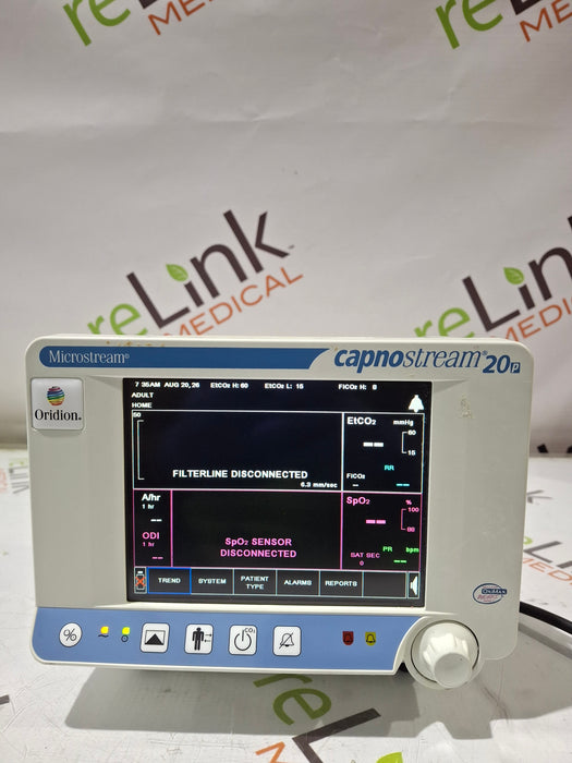 Oridion Capnostream 20P Capnography Monitor