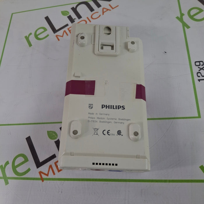 Philips M3001A-A04C06C12 OxiMax SpO2, NIBP, 12 Lead ECG, Temp, IBP MMS Module