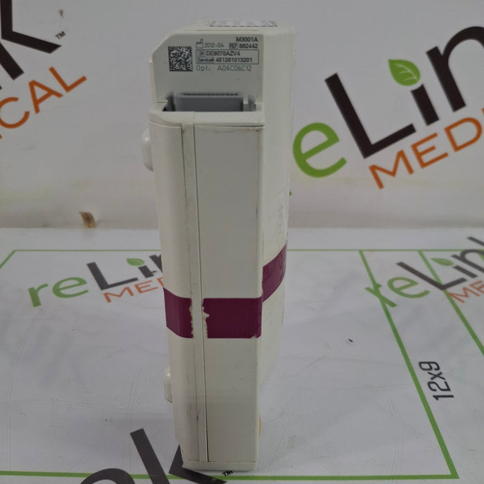 Philips M3001A-A04C06C12 OxiMax SpO2, NIBP, 12 Lead ECG, Temp, IBP MMS Module