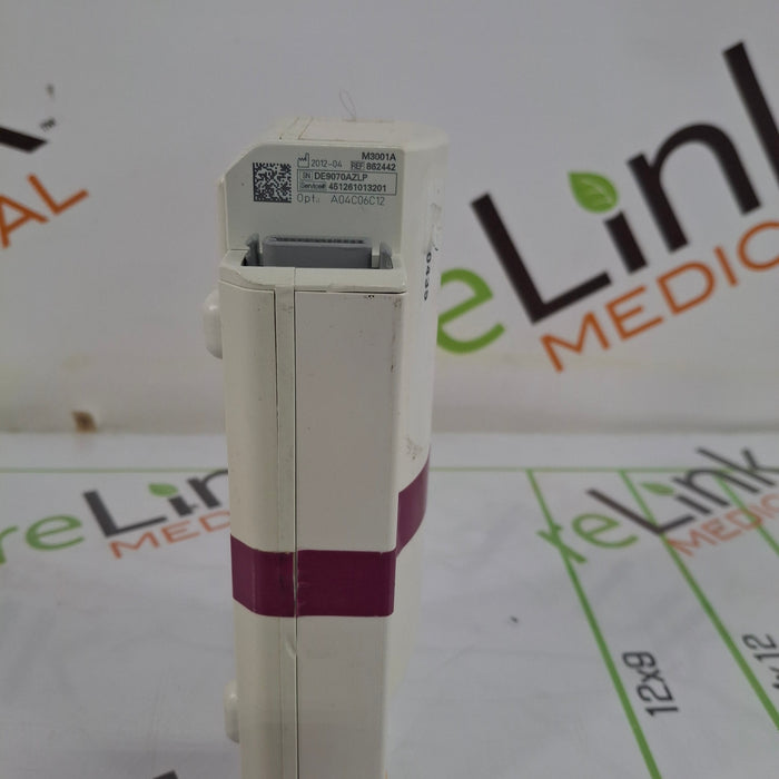 Philips M3001A-A04C06C12 OxiMax SpO2, NIBP, 12 Lead ECG, Temp, IBP MMS Module