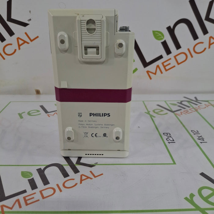 Philips M3001A-A04C06C12 OxiMax SpO2, NIBP, 12 Lead ECG, Temp, IBP MMS Module