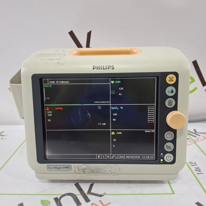 Philips SureSigns VM4 Vital Signs Monitor