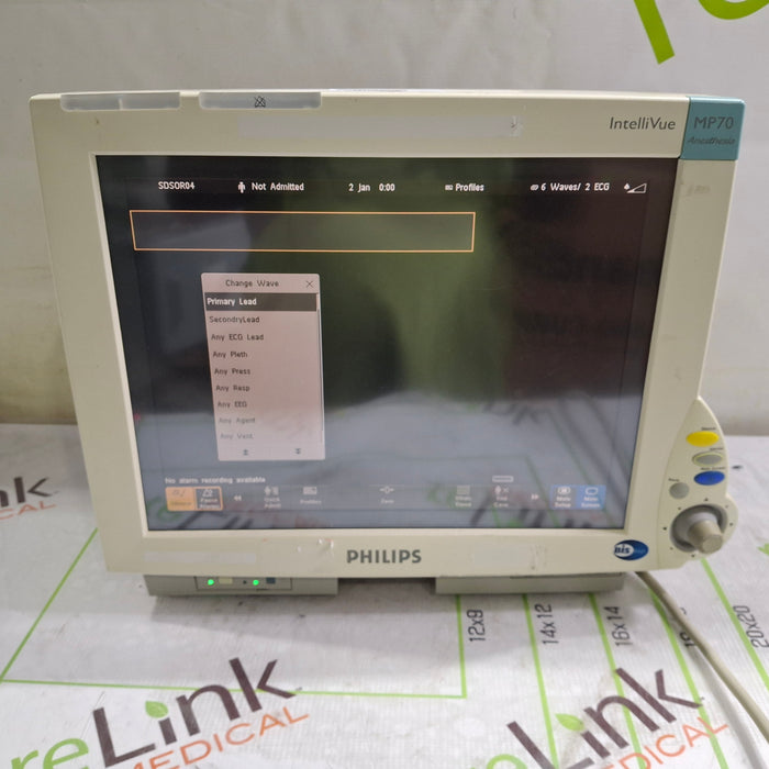 Philips IntelliVue MP70 - Anesthesia Patient Monitor