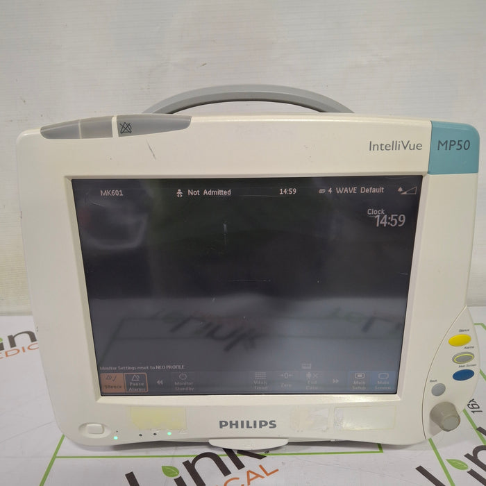 Philips IntelliVue MP50 Patient Monitor