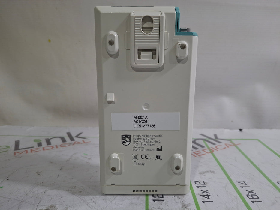 Philips M3001A-A01C06 Fast SpO2, NIBP, ECG, Temp, IBP MMS Module