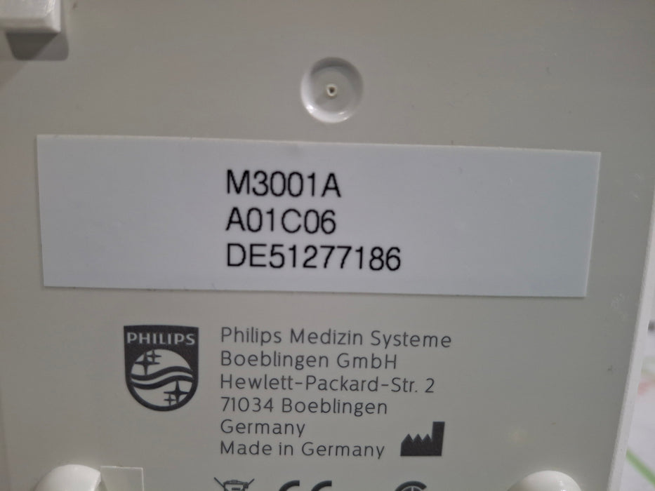 Philips M3001A-A01C06 Fast SpO2, NIBP, ECG, Temp, IBP MMS Module