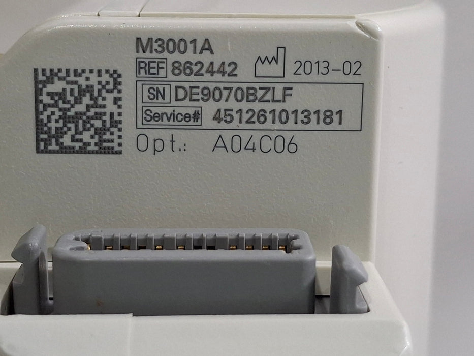 Philips M3001A-A04C06 OxiMax SpO2, NIBP, ECG, Temp, IBP MMS Module