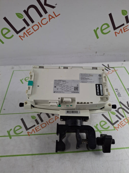 B. Braun Infusomat Space w/Pole Clamp Infusion Pump