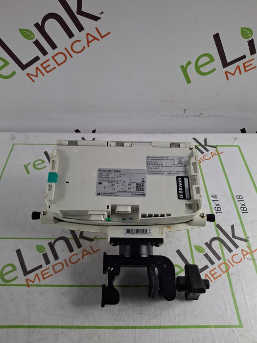 B. Braun Infusomat Space w/Pole Clamp Infusion Pump