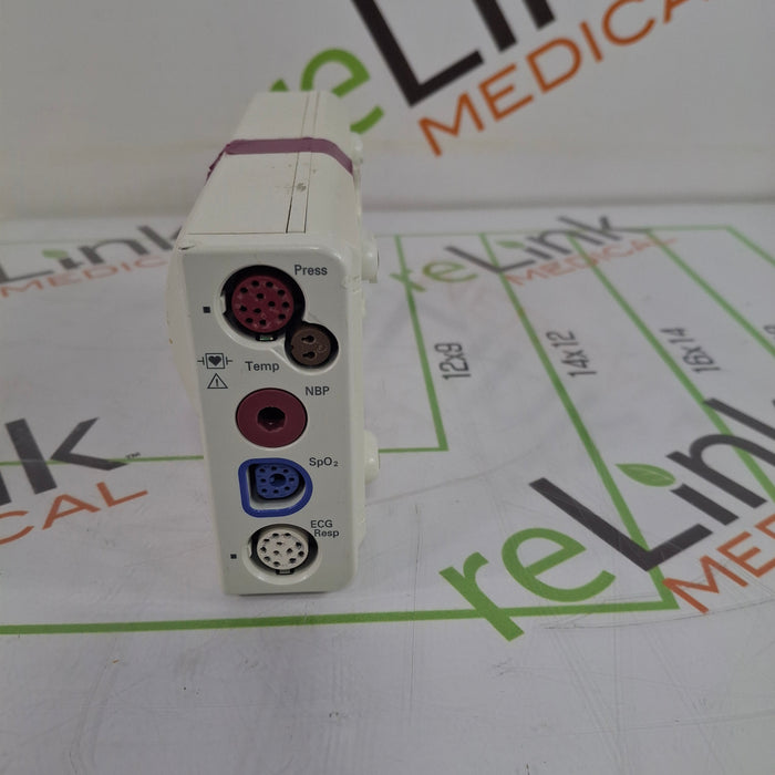 Philips M3001A-A04C06C12 OxiMax SpO2, NIBP, 12 Lead ECG, Temp, IBP MMS Module