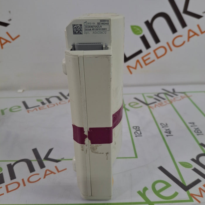Philips M3001A-A04C06C12 OxiMax SpO2, NIBP, 12 Lead ECG, Temp, IBP MMS Module