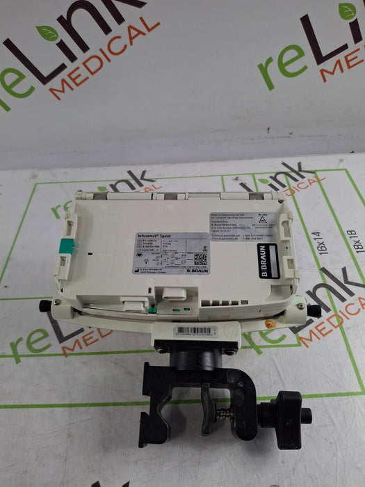 B. Braun Infusomat Space w/Pole Clamp Infusion Pump