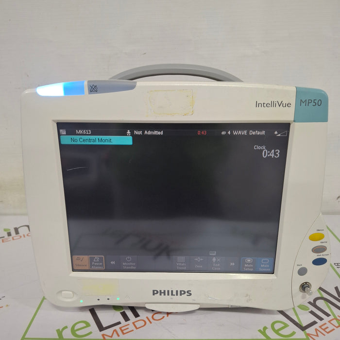 Philips IntelliVue MP50 Patient Monitor