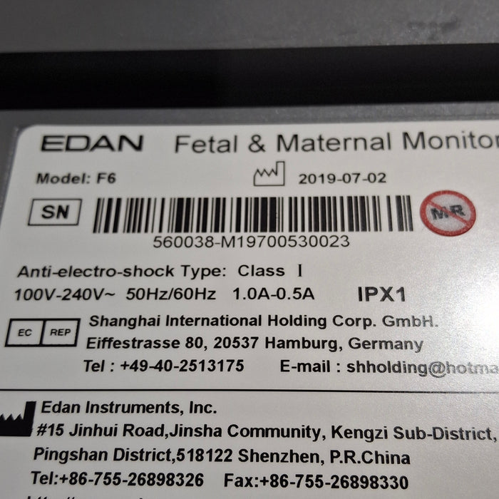 Edan F6 Fetal Monitor