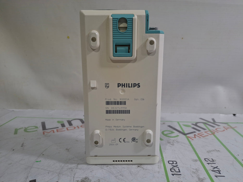 Philips M3001A-C06 Fast SpO2, NIBP, ECG, Temp, IBP MMS Module