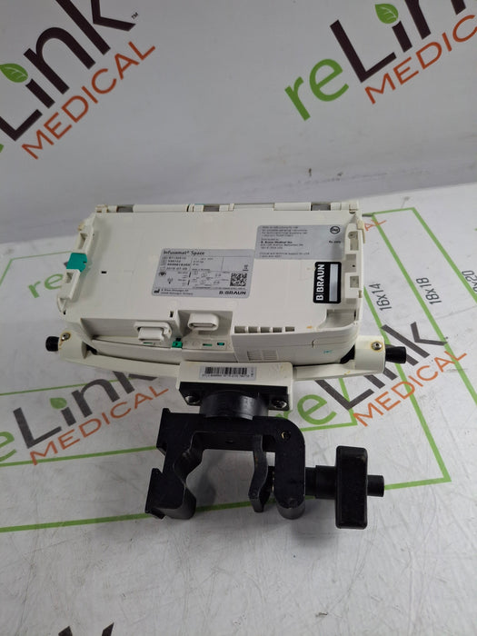 B. Braun Infusomat Space w/Pole Clamp Infusion Pump
