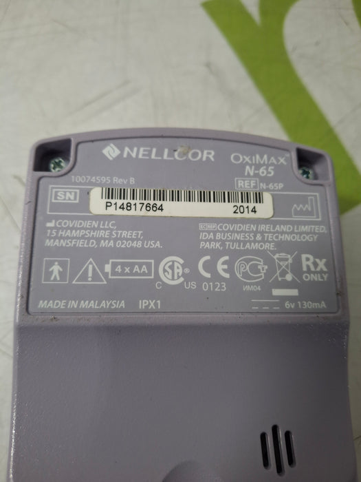 Nellcor Oximax N-65 Pulse Oximeter