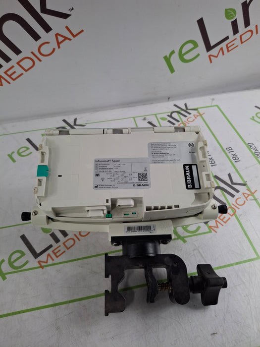 B. Braun Infusomat Space w/Pole Clamp Infusion Pump