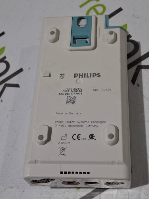 Philips M3001A-A01C06 Fast SpO2, NIBP, ECG, Temp, IBP MMS Module