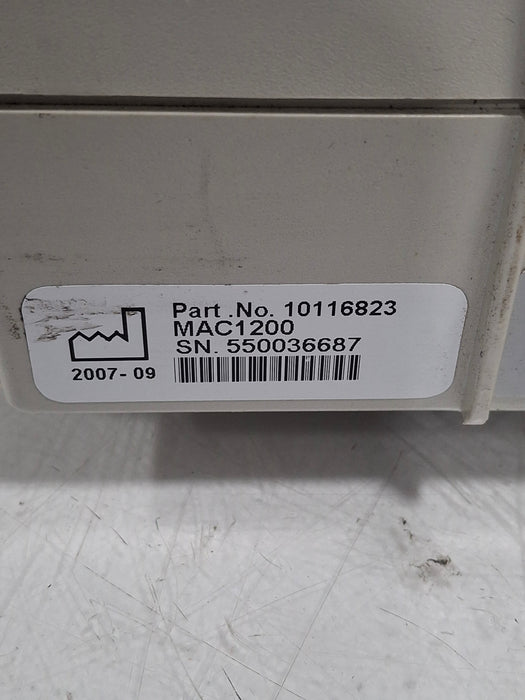 GE Healthcare MAC 1200 ECG