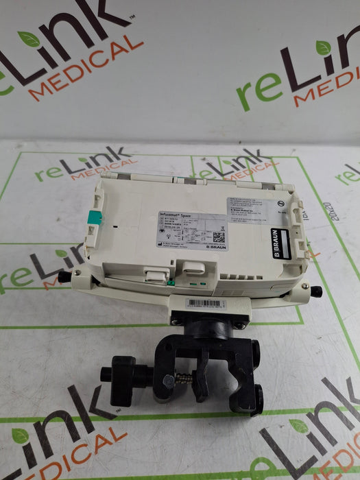 B. Braun Infusomat Space w/Pole Clamp & AC Adapter Infusion Pump