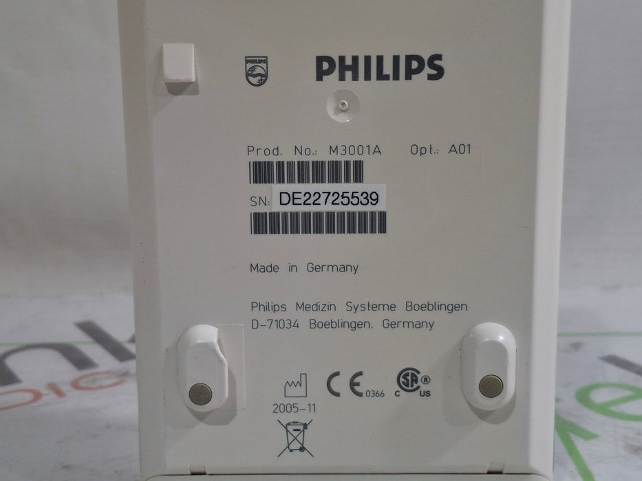 Philips M3001A-A01 Fast SpO2, NIBP, ECG MMS Module