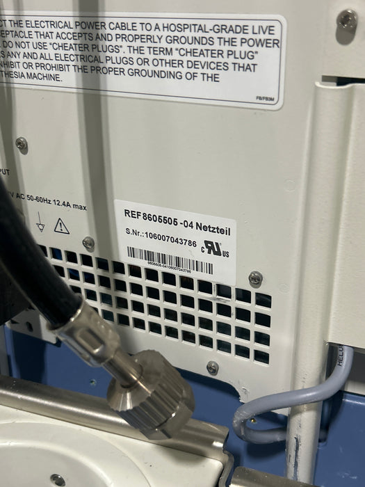 Draeger Medical Apollo Anesthesia Machine