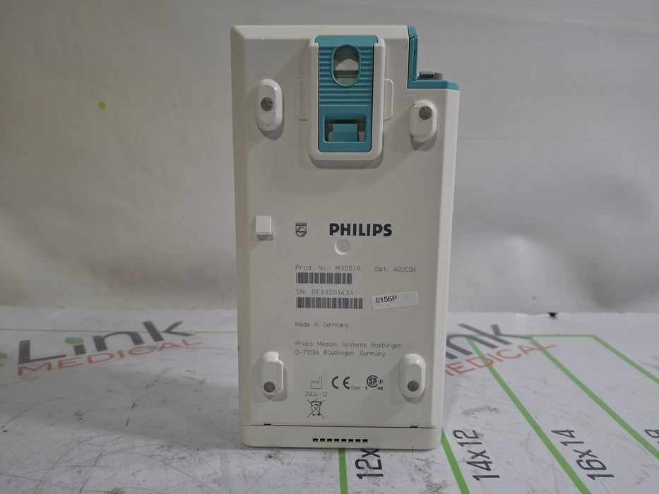 Philips M3001A-A02C06 OxiMax SpO2, NIBP, ECG, Temp, IBP MMS Module