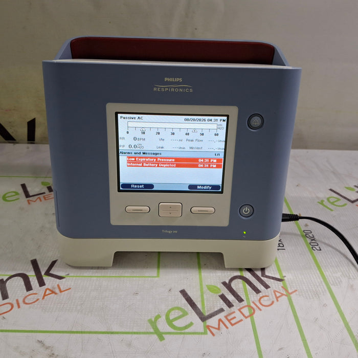 Respironics Trilogy 202 Ventilator