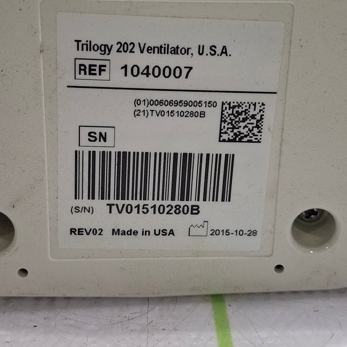 Respironics Trilogy 202 Ventilator