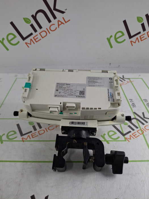 B. Braun Infusomat Space w/Pole Clamp Infusion Pump
